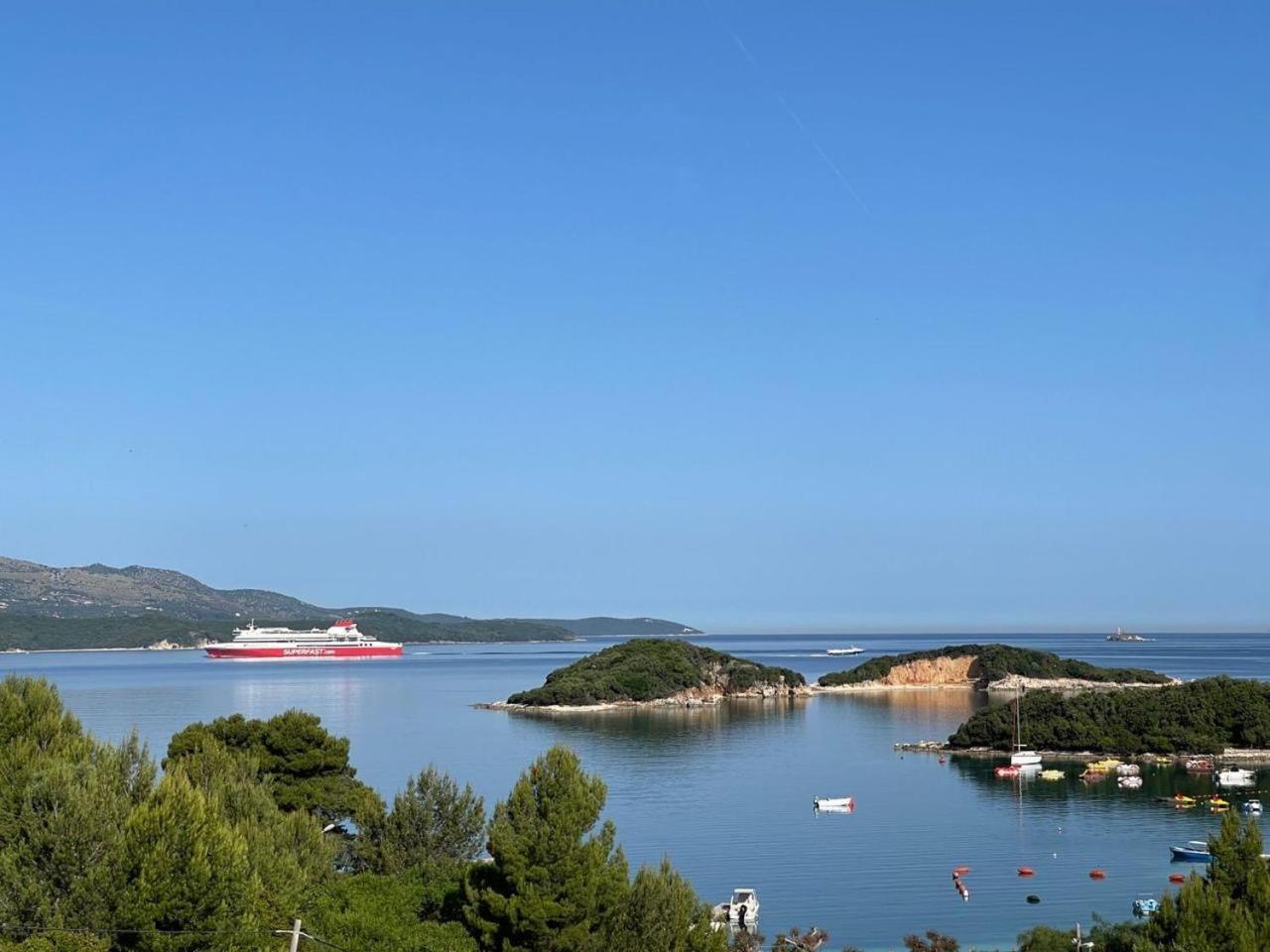 Bora Bora Hotel Ksamil Bagian luar foto