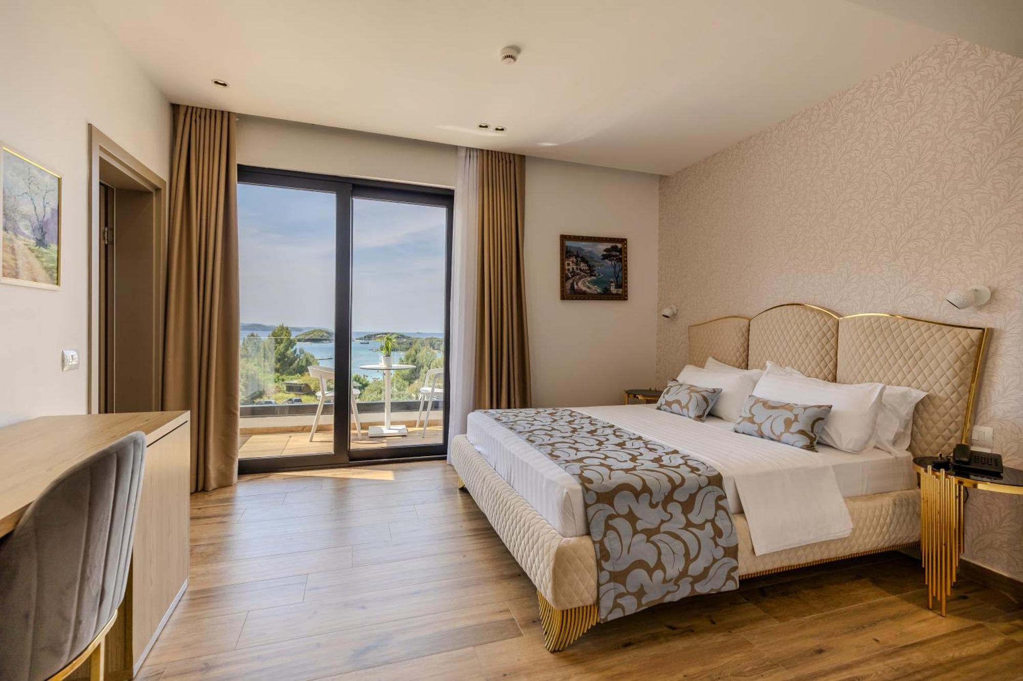 Bora Bora Hotel Ksamil Bagian luar foto